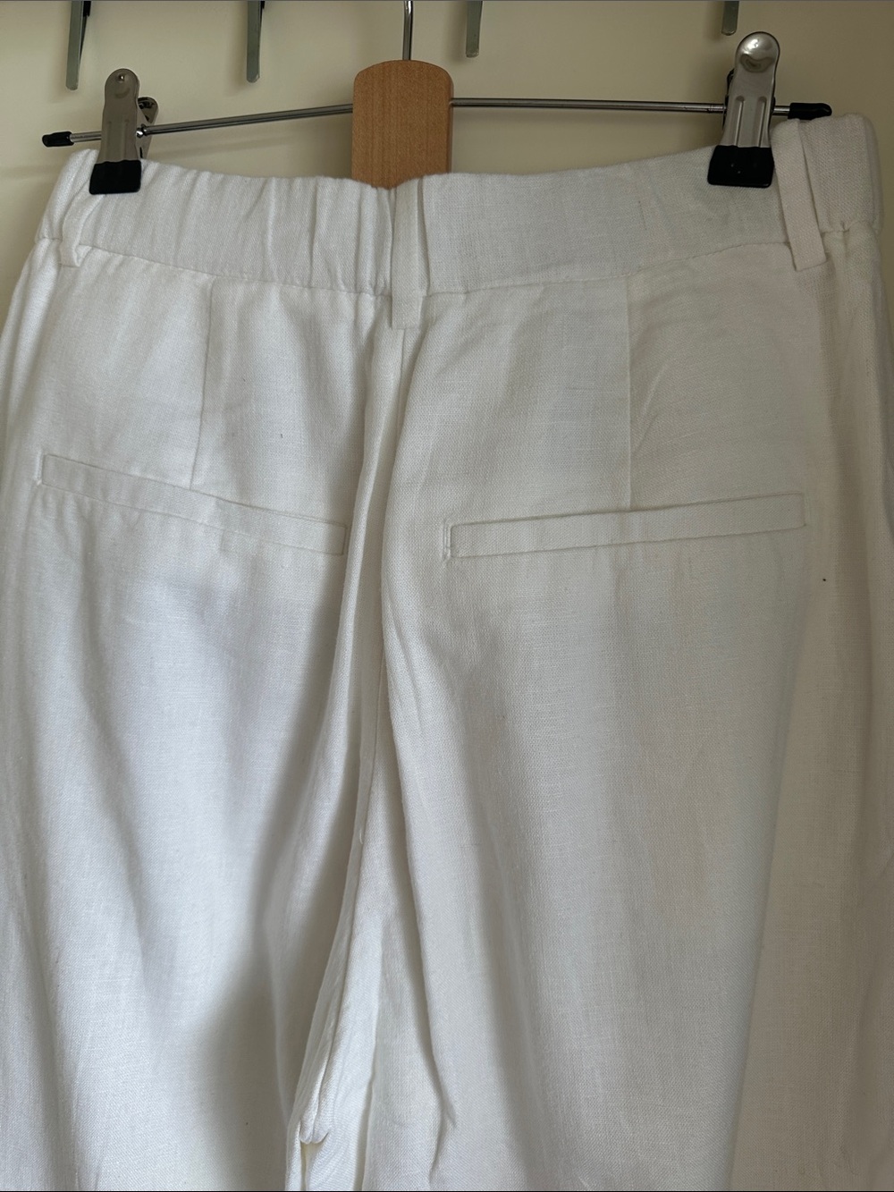 Abercrombie curve love wide leg linen trousers - Picture 5 of 5